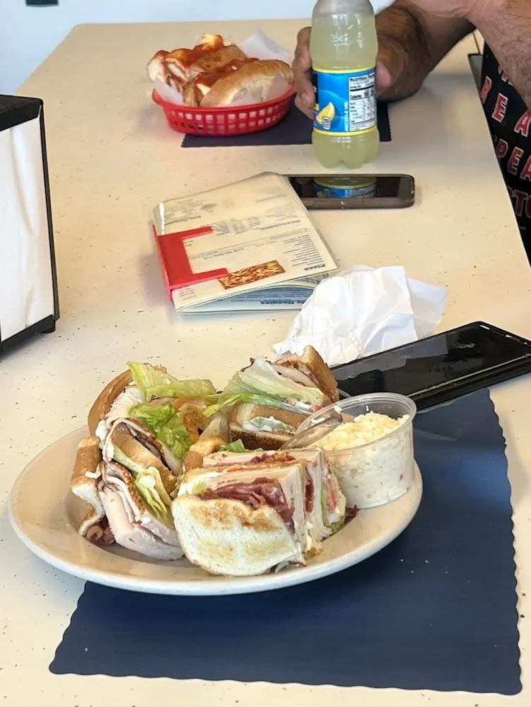 Turkey Club with Slaw